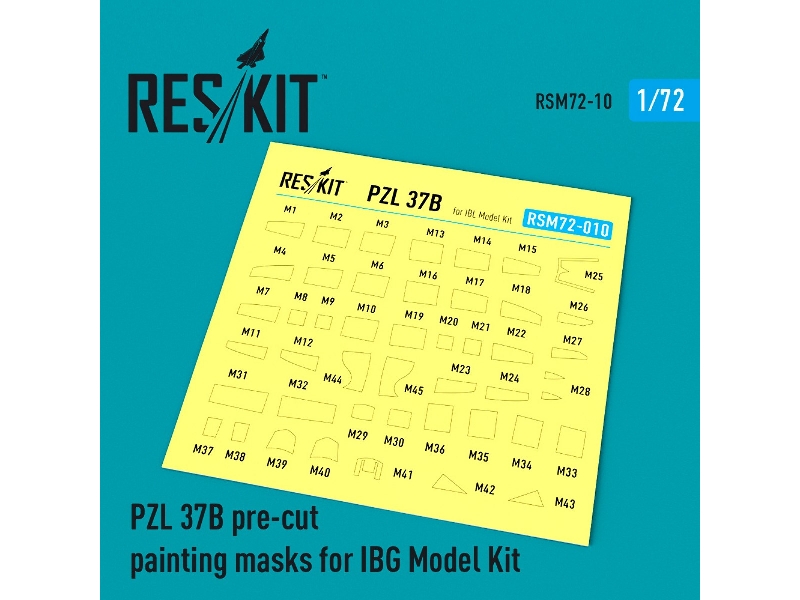 Pzl.37 B I łoś - Polish Medium Bomber Pre-cut Painting Masks For Ibg Kit - zdjęcie 1 Pzl.37 B I łoś - Polish Medium Bomber Pre-cut Painting Masks For Ibg Kit - zdjęcie 1