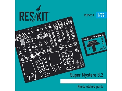 Super Mystere B.2 For Azur Kit - zdjęcie 1