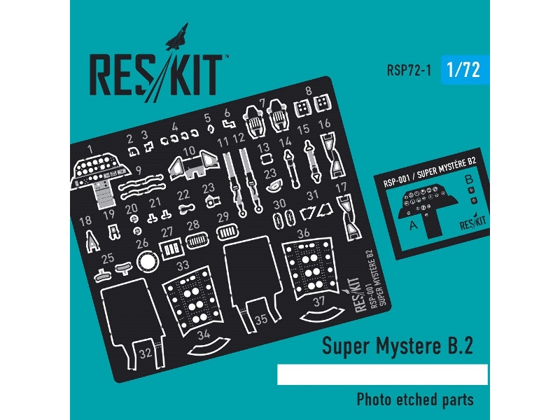 Super Mystere B.2 For Azur Kit - zdjęcie 1 Super Mystere B.2 For Azur Kit - zdjęcie 1