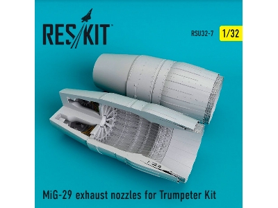 Mig-29 Exhaust Nozzles For Trumpeter Kit - zdjęcie 1