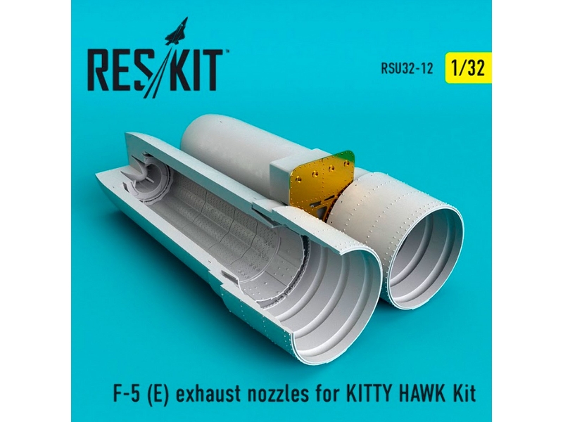 F-5 E Exhaust Nozzles For Kitty Hawk Kit - zdjęcie 1 F-5 E Exhaust Nozzles For Kitty Hawk Kit - zdjęcie 1