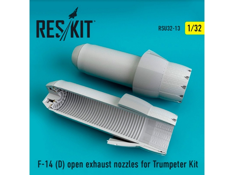 F-14 D Open Exhaust Nozzles For Trumpeter Kit - zdjęcie 1 F-14 D Open Exhaust Nozzles For Trumpeter Kit - zdjęcie 1
