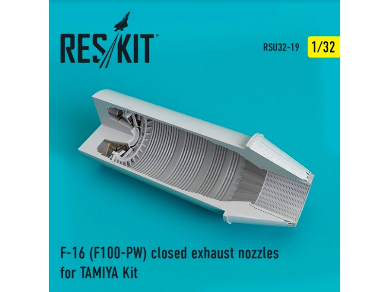 F-16 F100-pw Closed Exhaust Nozzles For Tamiya Kit - zdjęcie 1 F-16 F100-pw Closed Exhaust Nozzles For Tamiya Kit - zdjęcie 1