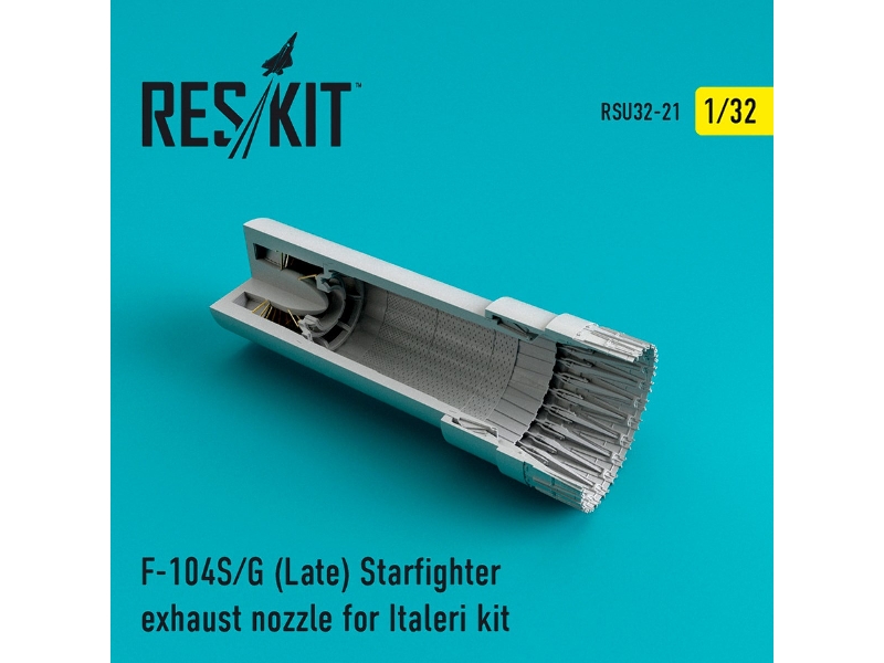 F-104 Starfighter (S/G Late) Exhaust Nozzle For Italeri Kit - zdjęcie 1 F-104 Starfighter (S/G Late) Exhaust Nozzle For Italeri Kit - zdjęcie 1