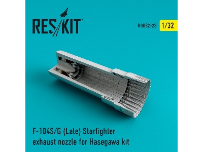 F-104 Starfighter (S/G Late) Exhaust Nozzle For Hasegawa Kit - zdjęcie 1