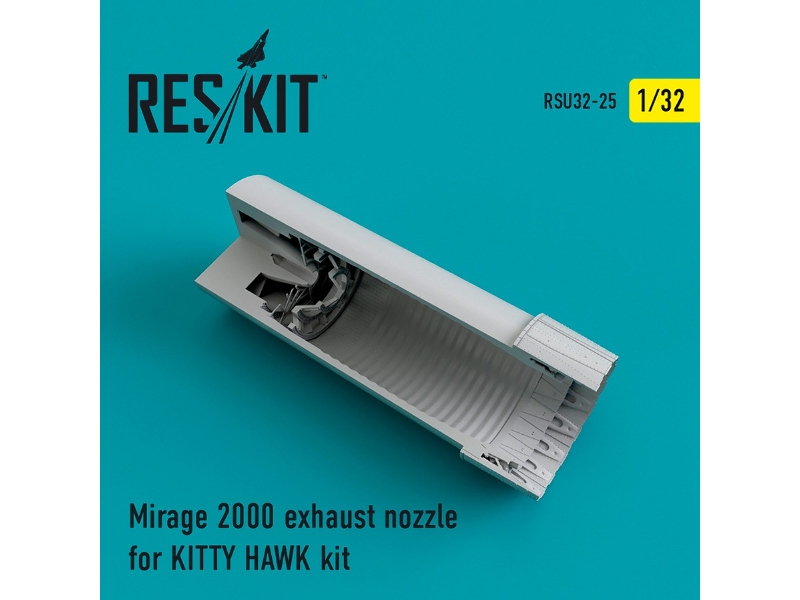 Mirage 2000 Exhaust Nozzles For Kitty Hawk Kit - zdjęcie 1 Mirage 2000 Exhaust Nozzles For Kitty Hawk Kit - zdjęcie 1