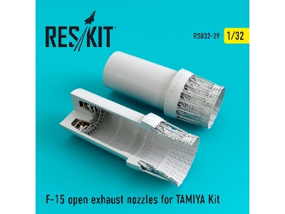 F-15 Open Exhaust Nozzles For Tamiya Kit - zdjęcie 1