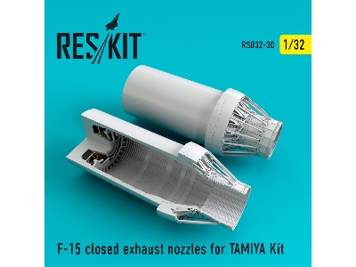 F-15 Closed Exhaust Nozzles For Tamiya Kit - zdjęcie 1