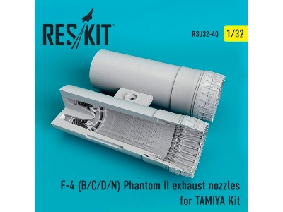 F-4 B/ C/ D/ N Phantom Exhaust Nozzles For Tamiya Kit - zdjęcie 1