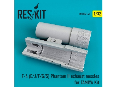 F-4 E/ J/ F/ G/ S Phantom Ii Exhaust Nossles For Tamiya Kit - zdjęcie 1