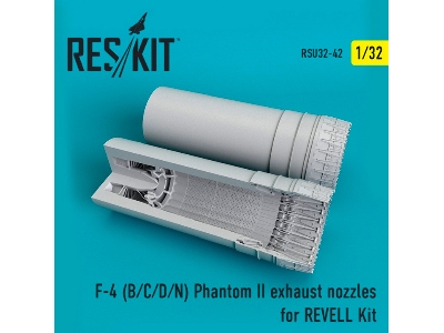 F-4 B/ C/ D/ N Phantom Ii Exhaust Nozzles For Revell Kit - zdjęcie 1