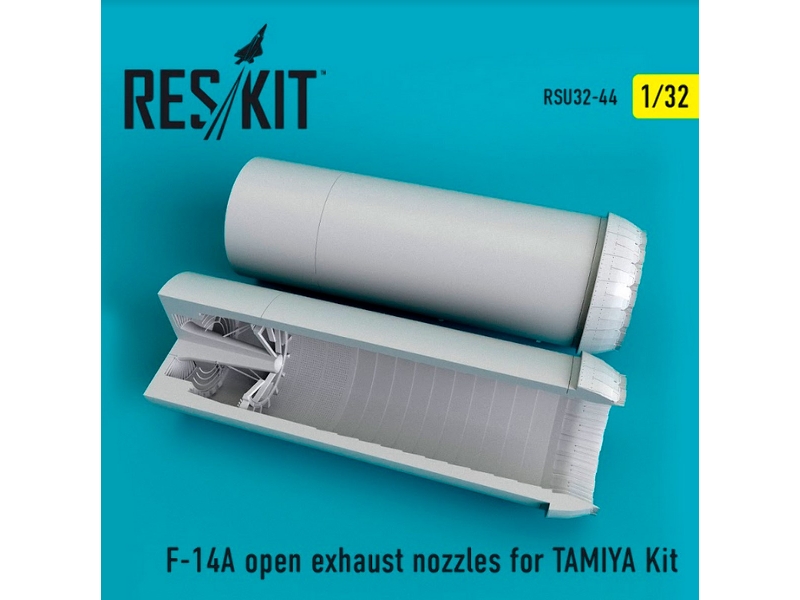F-14a Open Exhaust Nozzles For Tamiya Kit - zdjęcie 1 F-14a Open Exhaust Nozzles For Tamiya Kit - zdjęcie 1