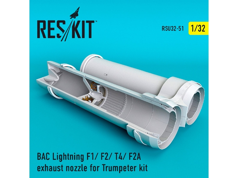 Bac Lightning F1/ F2/ T4/ F2a Exhaust Nozzle - zdjęcie 1 Bac Lightning F1/ F2/ T4/ F2a Exhaust Nozzle - zdjęcie 1