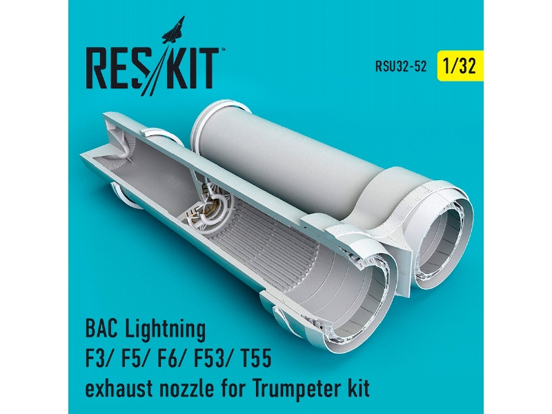 Bac Lightning F3/ F5/ F6/ F53/ T55 Exhaust Nozzle - zdjęcie 1 Bac Lightning F3/ F5/ F6/ F53/ T55 Exhaust Nozzle - zdjęcie 1