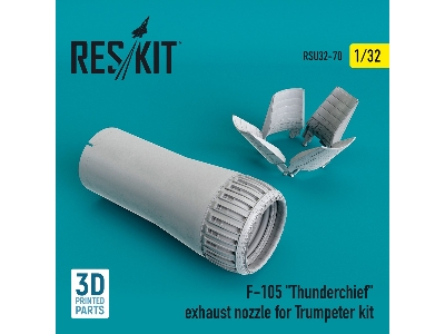 F-105 Thunderchief Exhaust Nozzle For Trumpeter Kit - zdjęcie 2