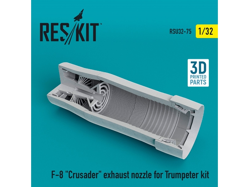F-8 Crusader Exhaust Nozzle For Trumpeter Kit - zdjęcie 1 F-8 Crusader Exhaust Nozzle For Trumpeter Kit - zdjęcie 1