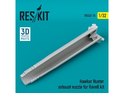 Hawker Hunter Exhaust Nozzle For Revell Kit - zdjęcie 1