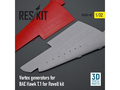 Vortex Generators For Bae Hawk T.1 For Revell Kit - zdjęcie 2