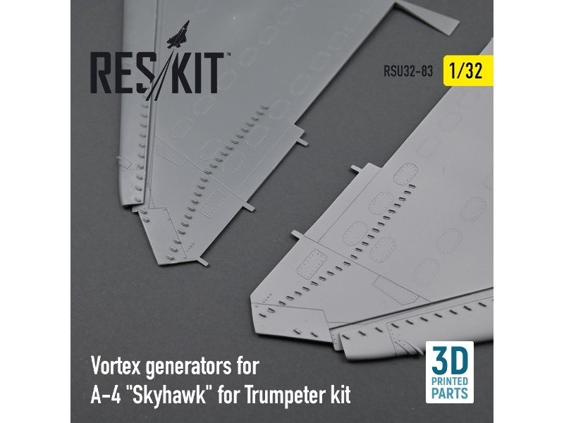 Vortex Generators For A-4 Skyhawk For Trumpeter Kit - zdjęcie 1 Vortex Generators For A-4 Skyhawk For Trumpeter Kit - zdjęcie 1