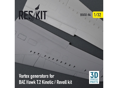 Vortex Generators For Bae Hawk T.2 Kinetic / Revell Kit - zdjęcie 2