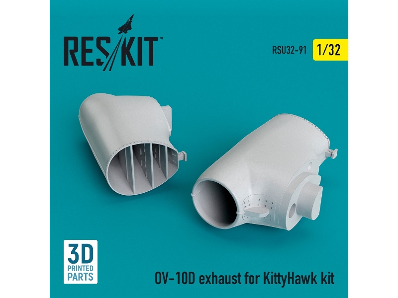 Ov-10d Exhaust For Kittyhawk Kit - zdjęcie 1 Ov-10d Exhaust For Kittyhawk Kit - zdjęcie 1