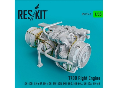 T700 Right Engine Sh-60b, Sh-60f, Hh-60h, Mh-60r, Mh-60s, Mh-60l, Uh-60a, Hh-60 - zdjęcie 1