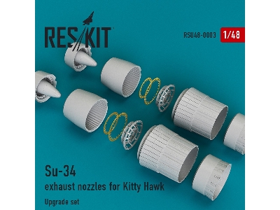 Su-34 Exhaust Nozzles For Kitty Hawk - zdjęcie 1