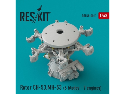 Rotor Ch-53, Mh-53, Hh-53 (Pave Low Iii, Ga,gs,g, Sea Stallion) (6 Blades - 2 Engines) - zdjęcie 1