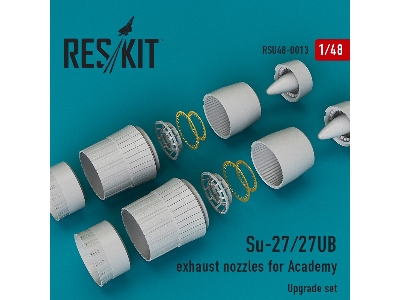 Su-27/27ub Exhaust Nozzles For Academy - zdjęcie 1