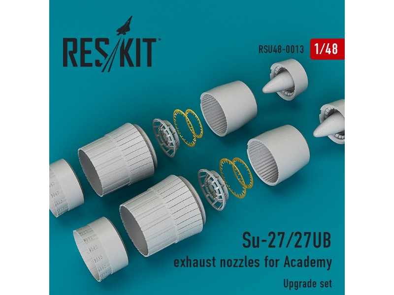 Su-27/27ub Exhaust Nozzles For Academy - zdjęcie 1 Su-27/27ub Exhaust Nozzles For Academy - zdjęcie 1