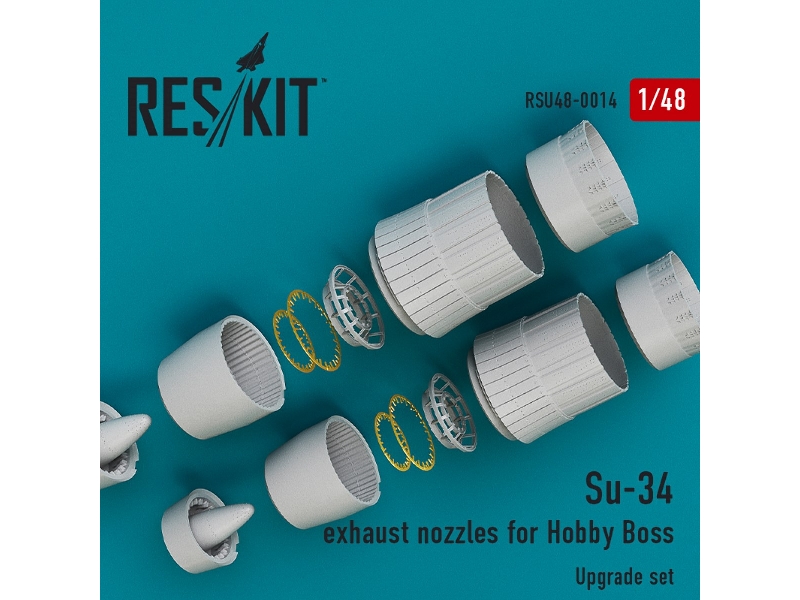 Su-34 Exhaust Nozzles For Hobby Boss - zdjęcie 1 Su-34 Exhaust Nozzles For Hobby Boss - zdjęcie 1