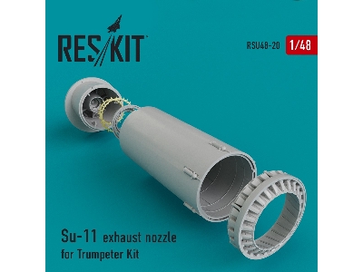 Su-11 Exhaust Nozzle For Trumpeter Kit - zdjęcie 1