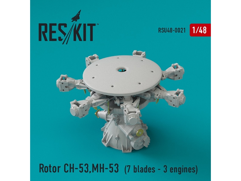 Rotor Ch-53 Super Stallion, Mh-53e Sea Dragon (7 Blades - 3 Engines) - zdjęcie 1 Rotor Ch-53 Super Stallion, Mh-53e Sea Dragon (7 Blades - 3 Engines) - zdjęcie 1