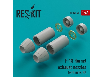 F-18 Hornet Exhaust Nozzles For Kinetic Kit - zdjęcie 1