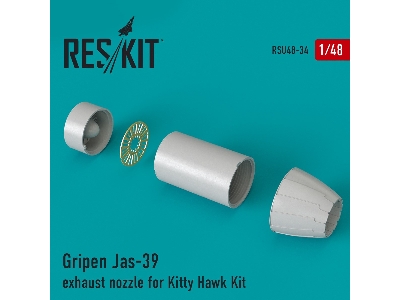 Gripen Jas-39 Exhaust Nozzle For Kitty Hawk Kit - zdjęcie 1