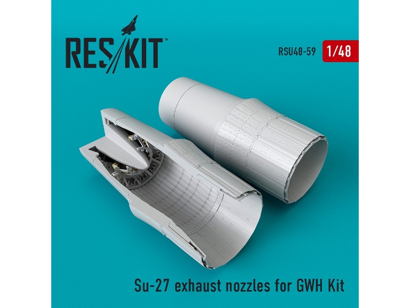 Su-27 Exhaust Nozzles For Gwh Kit - zdjęcie 1 Su-27 Exhaust Nozzles For Gwh Kit - zdjęcie 1