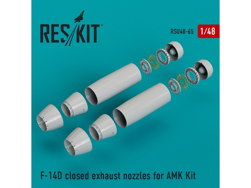 F-14d Closed Exhaust Nozzles For Amk Kit - zdjęcie 1 F-14d Closed Exhaust Nozzles For Amk Kit - zdjęcie 1