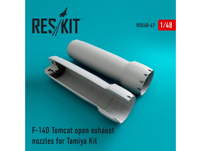 F-14d Tomcat Open Exhaust Nozzles For Tamiya Kit - zdjęcie 1 F-14d Tomcat Open Exhaust Nozzles For Tamiya Kit - zdjęcie 1