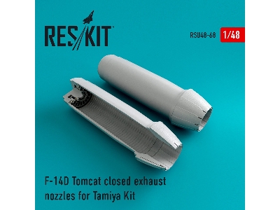 F-14d Tomcat Closed Exhaust Nozzles For Tamiya Kit - zdjęcie 1