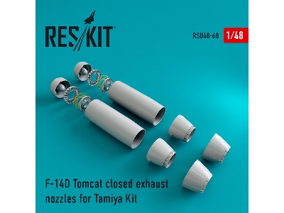 F-14d Tomcat Closed Exhaust Nozzles For Tamiya Kit - zdjęcie 2