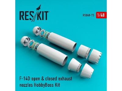 F-14d Tomcat Open & Closed Exhaust Nozzles For Hobbyboss Kit - zdjęcie 1
