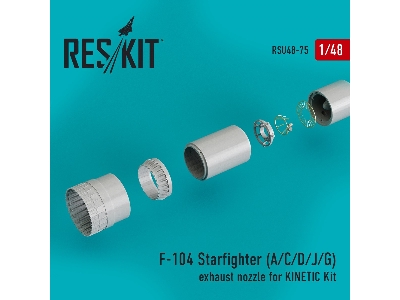 F-104 Starfighter (A/C/D/J/G) Exhaust Nozzle For Kinetic Kit - zdjęcie 1