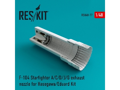 F-104 Starfighter (A/C/D/J/G) Exhaust Nozzle For Hasegawa/Eduard Kit - zdjęcie 1