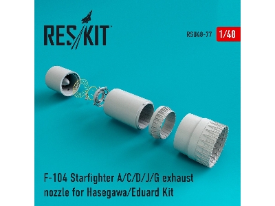 F-104 Starfighter (A/C/D/J/G) Exhaust Nozzle For Hasegawa/Eduard Kit - zdjęcie 2