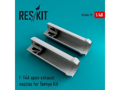 F-14a Tomcat Open Exhaust Nozzles For Tamiya Kit - zdjęcie 1