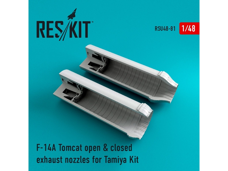 F-14a Tomcat Open & Closed Exhaust Nozzles For Tamiya Kit - zdjęcie 1 F-14a Tomcat Open & Closed Exhaust Nozzles For Tamiya Kit - zdjęcie 1