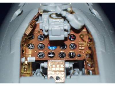  MiG-19S interior 1/32 - Trumpeter - blaszki - zdjęcie 8