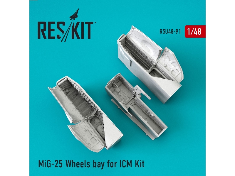 Mig-25 Wheels Bay For Icm Kit - zdjęcie 1 Mig-25 Wheels Bay For Icm Kit - zdjęcie 1