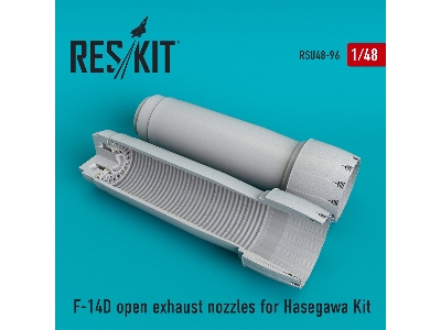 F-14 (D) Open Exhaust Nozzles For Hasegawa Kit - zdjęcie 1