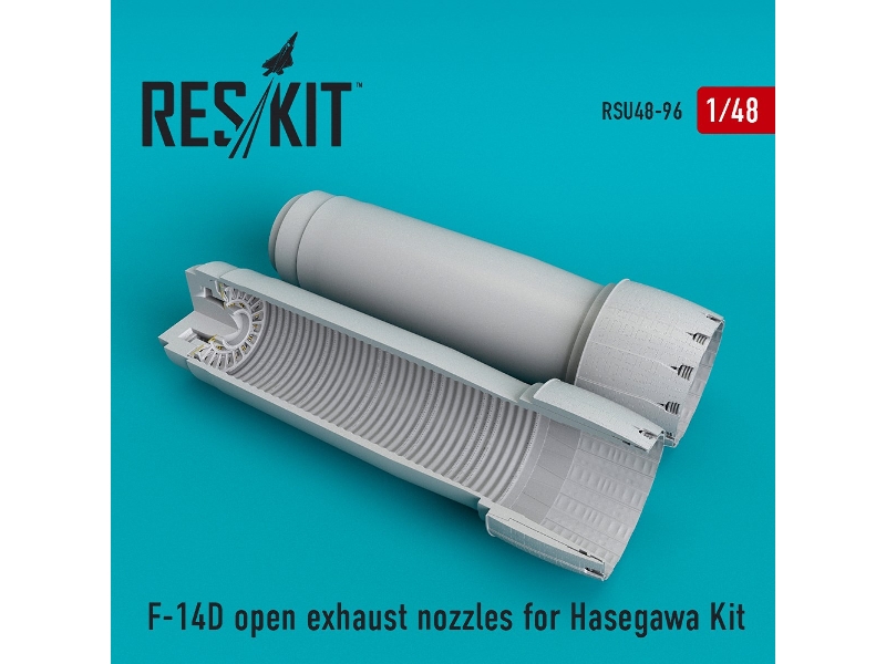 F-14 (D) Open Exhaust Nozzles For Hasegawa Kit - zdjęcie 1 F-14 (D) Open Exhaust Nozzles For Hasegawa Kit - zdjęcie 1